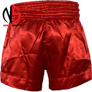 กางเกงมวยไทยผู้ชายรุ่นยอดนิยม สวมใส่สบาย สไตล์ลำลอง พร้อมโลโก้สั่งทำ เป็นมิตรกับสิ่งแวดล้อม ขายดี มีสไตล์ คุณภาพเยี่ยม พร้อมรับผลิตแบบ OEM - Product Image 4