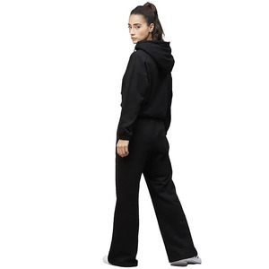 Women's Premium Oversized Hoodie & Wide Leg Pants <b>Set</b> Custom Logo Casual Athleisure Tracksuit Fleece Lounge Wear 2 Piece <b>Set</b> - Product Image 3