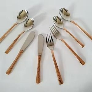 Modern <b>Metal</b> Cutlery Set with Artistic Handle for Luxury Dining and Kitchen Styling Purpose - Product Image 4