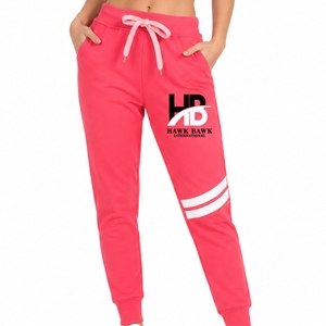 Pantalones deportivos de forro polar personalizados para mujer, tela suave, ajuste cómodo, cintura elástica personalizada, tela transpirable y cómoda para mujer - Product Image 6