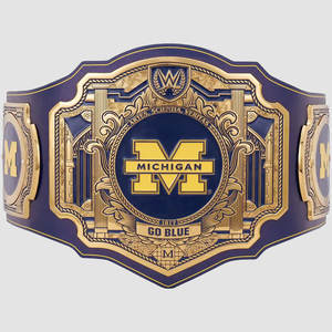 Réplica del Cinturón de Campeonato de los Michigan Wolverines, Legacy Title - Product Image 1
