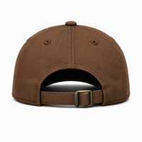 Casquette de baseball marron personnalisée avec logo, haute qualité, 6 panneaux, pour cyclisme, sport de plein air, avec patch de vélo, qualité supérieure