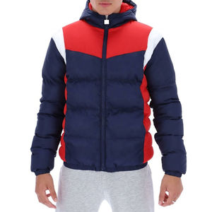 Veste d'hiver pour homme, design personnalisé OEM, nouvelle mode, veste matelassée en duvet, chaude, respirante, avec capuche, pour l'hiver - Product Image 6