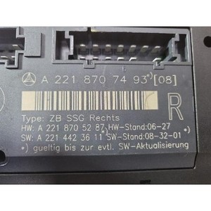 ECUs et modules informatiques d'occasion de classe S A2218707493 - Product Image 5