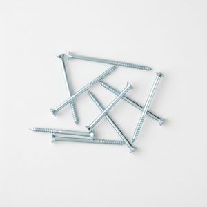 <b>Flat</b> Head Sharp Point Wood <b>Screws</b> Coarse Thread Carbon Steel C1022 Q195 Hardware Fasteners - Product Image 1
