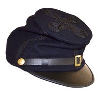 Visera Personalizada Estilo Confederado, Diseño OEM de Alta Calidad, 100% Lana, Reproducción Americana de Gorras y Sombreros Kepi