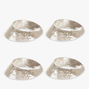 Swirl Alloy Napkin <b>Ring</b> <b>Holder</b> Decorative Metal Napkin Buckle for Dining Table Wedding Hotel Banquet Bulk Supply - Product Image 2