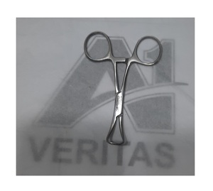 คีมหนีบผ้าขนหนูทางการแพทย์ เกรดสแตนเลส A-1 VERITAS Backhaus คีมหนีบหลอดเลือดแบบใช้ซ้ำได้ ได้รับการรับรองมาตรฐาน CE สำหรับเครื่องมือผ่าตัด - Product Image 2