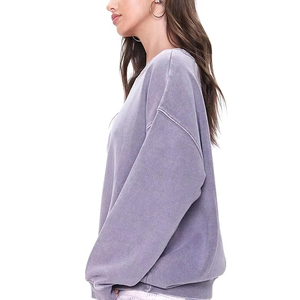 Premium Women Oversize <b>Sweatshirt</b> Soft Crewneck Comfortable Autumn/Winter New Fashion Women Oversize <b>Sweatshirt</b> - Product Image 4