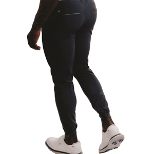 Venta al por mayor vendedores de Golf 4 Way Stretch pantalones formales para los hombres de gran tamaño de secado rápido de pana Jogger con patrón de pantalón de pista - Product Image 5