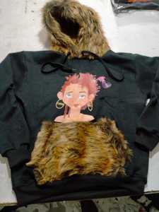 Sweat-shirt à capuche rétro d'hiver de haute qualité, coupe-vent, en polaire épaisse, rembourré, vintage, pour hommes - Product Image 5