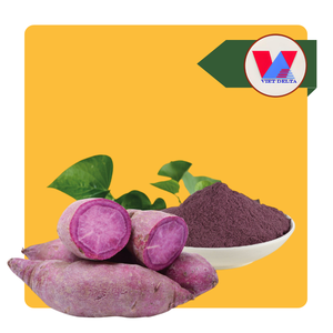 Polvo de Camote Morado Sostenible de Alta Calidad, Extracto de Ñame Soluble en Agua, Harina Fina para Mochi, Repostería, Bebidas y Smoothies - Product Image 1