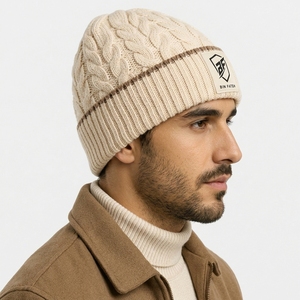 High Quality Manufactured OEM Design Fitting <b>Cap</b> for Men Beanie <b>Cap</b> Beanie <b>Caps</b> Fall <b>Winter</b> Knitted Beanies With Shipment - Product Image 4