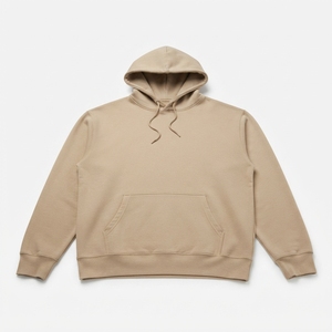 Sweat-shirt à capuche unisexe personnalisé avec imprimé graphique, en molleton surdimensionné, à manches longues, style streetwear décontracté, avec poche kangourou, 100% coton - Product Image 6