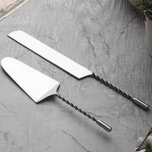 Home Dessert <b>Kit</b> Metal <b>Cake</b> Knife and Server Stainless Steel Dessert Cutter Set - Product Image 3