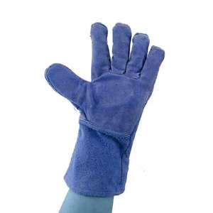 Guantes de Soldadura de Cuero Vacuno para Protección de Manos en Trabajos de Soldadura - Product Image 6