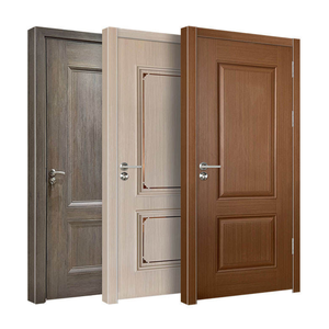 Puertas de Entrada para Sala de Estar de Diseño Atemporal a Buen Precio, Puertas Francesas de Madera Maciza para Interiores, Resistentes al Agua, para Almacenes y Apartamentos - Product Image 1