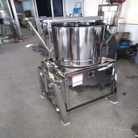 Sahith 20L Broyeur à Humide en Acier Inoxydable Robuste pour Usage Commercial et Domestique avec Moteur Central et Conception Inclinable 230/415V