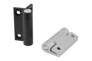K1179 Muelle de bisagra de apertura por resorte A=55, B=67, aluminio anodizado negro - Product Image 2