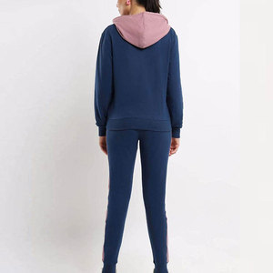 Conjunto de Sudadera y Pantalones Deportivos para Mujer con Logotipo Personalizado, Corte Holgado, Proveedor Mayorista OEM ODM - Product Image 2