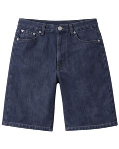 Shorts de Mezclilla Azul Oscuro Personalizados para Hombre, Shorts Clásicos de Jean, Corte Regular, Ropa Casual de Verano, Cierre de Botones, Fabricante Personalizado - Product Image 1