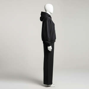 Conjunto Deportivo de Algodón 100% para Hombre, Sudadera con Capucha Oversize y Pantalones Holgados, Venta al Por Mayor, Personalizable - Product Image 2