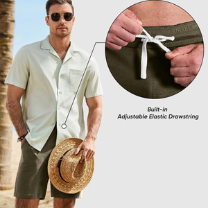 New Arrive Summer <b>Shorts</b> Active Wear Blank <b>Joggers</b> <b>Shorts</b> Casual Cotton Custom Washed <b>Shorts</b> for Men Baggy Outdoor <b>Shorts</b> - Product Image 2