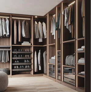 JY Project Customized Hardwood Bedroom <b>Wardrobes</b> Closet Modern Design Cabinet Vietnamese Manufacturer Storage - Product Image 2