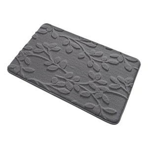 Modern Tufted Animal Print 100% Cotton <b>Absorbent</b> Floor <b>Mat</b> Non-Slip Rubber Backing | Thick Soft <b>Bath</b> Rug Customized Color Size - Product Image 4