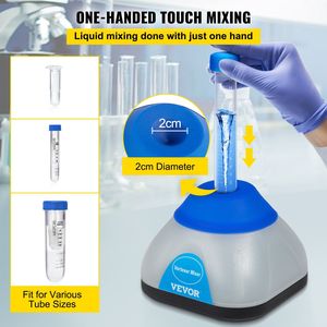 Agitatore Vortex da Laboratorio Mini da 3000 giri/min con Funzione Touch, Diametro Orbitale 6mm, Capacità 50ml per Uso Scientifico - Product Image 4