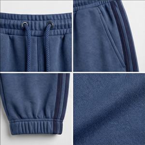 Manufacturer Heavyweight Jogger Stripe Loose Wide Leg Baggy Sweat Pants Flared Stacked Sweatpants <b>Men</b> <b>Winter</b> <b>Trousers</b> <b>Men</b> - Product Image 4