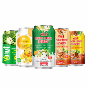 Boisson de jus de légumes 330ml Boisson saine de marque privée sans sucre d'usine OEM/ODM Échantillon gratuit disponible en gros - Product Image 1