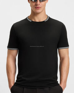 เสื้อยืดผ้าฝ้าย100% ทรงสลิมฟิตสำหรับผู้ชายเสื้อยืดแบบปรับแต่งได้แบบแห้งพอดีตัวระบายอากาศได้ดีไซน์ตัวอักษร - Product Image 5