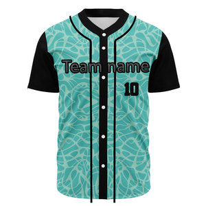 Custom Men Women <b>Baseball</b> Jersey Breathable Plus Sized <b>Baseball</b> <b>Tee</b> Shirt Sublimation Printing <b>Baseball</b> Uniform OEM Serviced - Product Image 4