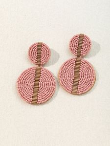 Boucles d'oreilles en perles Kundan brodées de qualité supérieure, bijoux de mariée élégants faits à la main pour les mariages et les soirées - Product Image 4