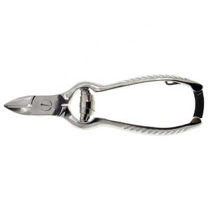 Wholesale Heavy Duty Stainless Steel Toe & Finger Nail <b>Cutter</b> with Wide Jaw Opening Ergonomic Design Back <b>Lock</b> & Finish Polish - Product Image 2