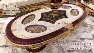 Juego de muebles de madera de teca clásica para el hogar, conjunto de muebles tallados a mano para sala de estar, estilo europeo - Product Image 4