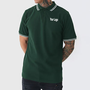 Camiseta Polo de Manga Corta, Corte Ajustado, 100% Poliéster, Color Liso, Tejido de Punto, para Verano, Golf, OEM/ODM, Venta Caliente - Product Image 1
