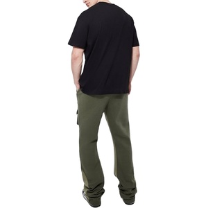 Pantalones de chándal personalizados de alta calidad al por mayor, pantalones de chándal acampanados, pantalones informales para correr apilados lavados para hombre 2026 - Product Image 2