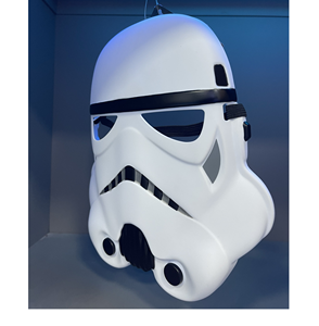 Máscara de Plástico Dong Phuong con Impresión por Pulverización, Disfraz de Stormtrooper de Vietnam, Accesorio de Halloween para Niños - Product Image 5