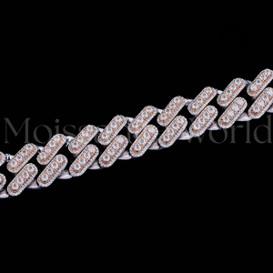 Chaîne cubaine en argent 925 de qualité supérieure pour hommes et femmes, collier hip-hop glacé, bijoux de mode streetwear, cadeau à vendre - Product Image 3
