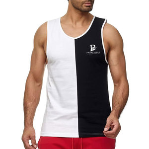 Quick Dry Breathable Knitted Casual Men's <b>Stringer</b> <b>Vest</b> Cotton/Polyester Fabric Sleeveless Workout Wear Wholesale Low Price - Product Image 1