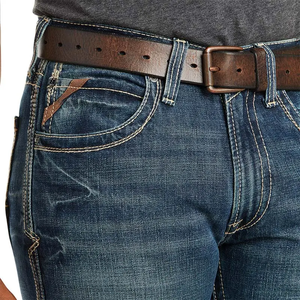 Pantalones Vaqueros de Mezclilla 100% Algodón Personalizados para Hombre, Jeans Lavados, Corte Ajustado, Pantalones Casuales, Ropa Moderna de Calle - Product Image 6