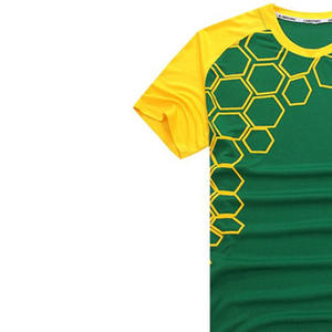 Tenues de football personnalisées en gros, design par sublimation, vert et blanc, vêtements de sport pour hommes, uniforme de football - Product Image 2