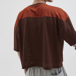 OEM Custom Logo Men's Organic Cotton Jersey <b>V</b>-neck Regular <b>Fit</b> Vintage T-Shirts Quick Dry Short Sleeve Breathable Eco-Friendly - Product Image 5