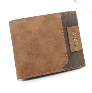 Excellent Quality Customizable Men's Travel <b>Wallet</b> <b>RFID</b> Protection Nylon Cover Letter Pattern PU Leather Indian Style Wholesale - Product Image 4