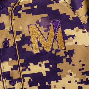 Camiseta de Béisbol con Camuflaje Digital Avanzado, Ropa Deportiva Premium, Uniforme de Equipo, Talla Grande, Protección UV, MALUZA INDUSTRIES - Product Image 5