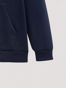 Sweat-shirts en molleton pour hommes de créateur, en coton tricoté uni, coupe oversize, col rond, pull-over, surchemise d'automne à découpes, tailles S-XL, avec lettres - Product Image 3