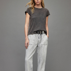 Camisetas de Mujer de Alta Calidad, Corte Regular, Personalizadas con Serigrafía, Tejidas, Transpirables, de Secado Rápido, Algodón Premium, Estilo Urbano - Product Image 3