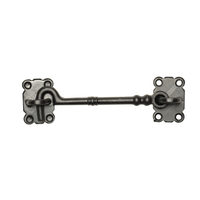 Coshik Exports Loquet de fenêtre et quincaillerie de porte en fonte noire antique, style européen, à visser